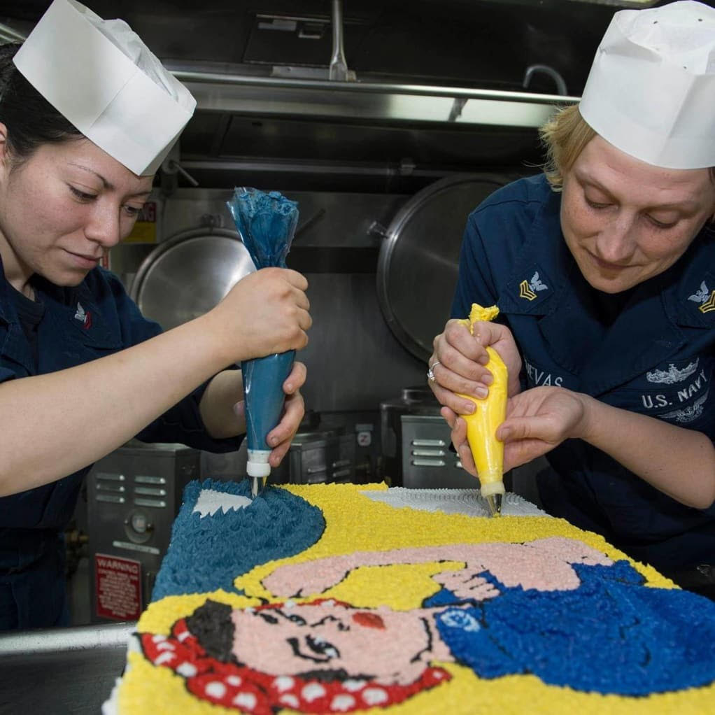 Vets Chat & Chew Event Chefs. VFR and Strive will participate in a delicious way toward vets rehab.
